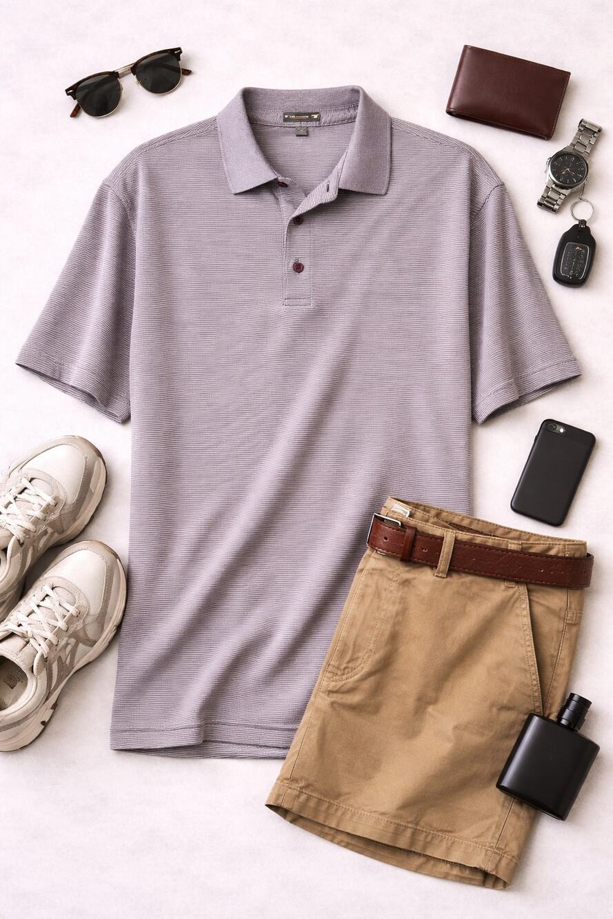 Peter Millar Men's Summer Comfort Striped Golf Polo Shirt Burgundy White Size XL